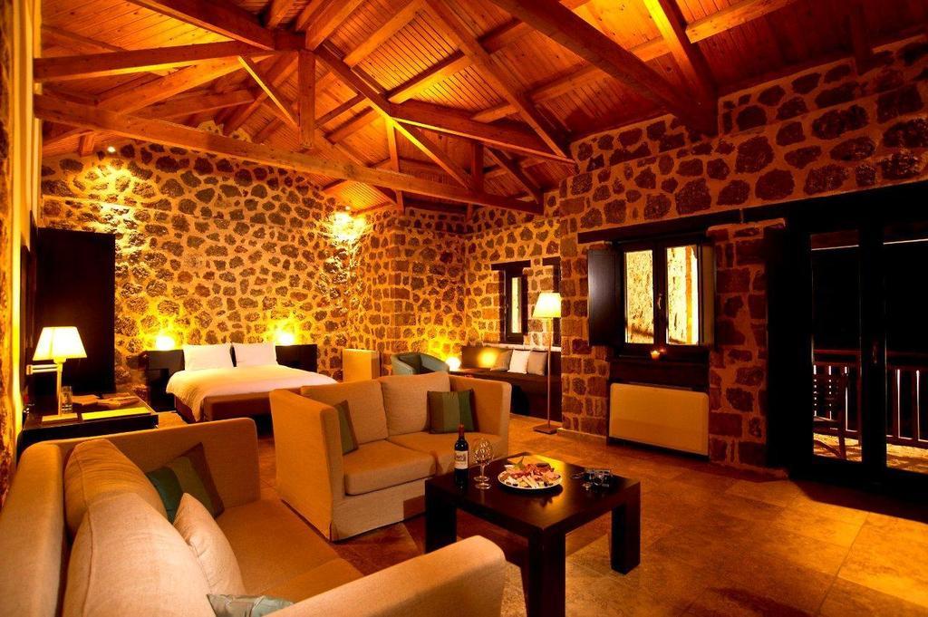 Pliadon Gi Mountain Resort & Spa Kato Sinikia Trikalon الغرفة الصورة